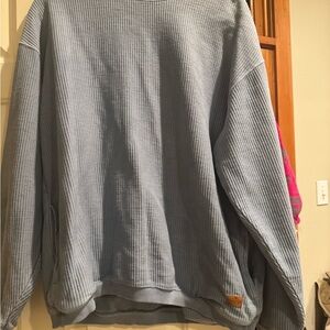 Women’s Blue Southern shirt Co. Ribbed Sweater size med